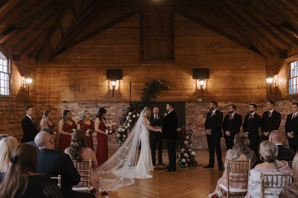 Deerpark wedding ceremony on the Biltmore estate