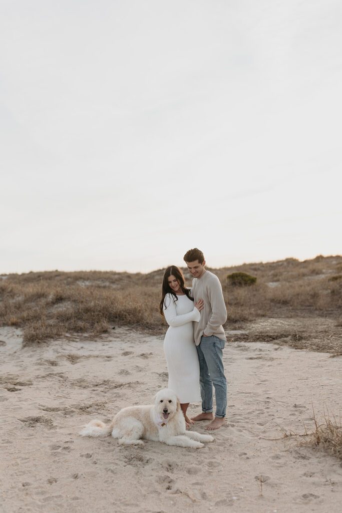 wilmington engagement photos at wrightsville beach