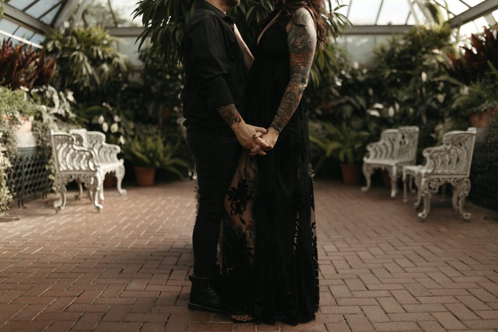 Biltmore conservatory wedding photos